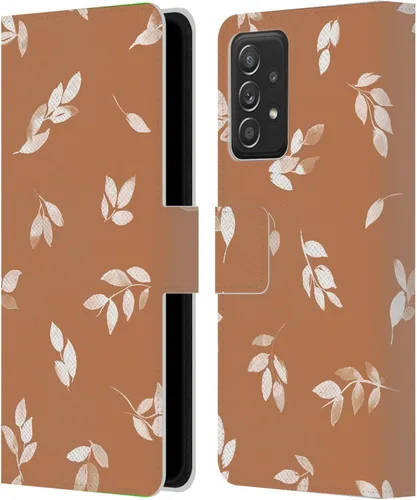 Vista 251 de Head Case Designs Officially Licensed Ninola Ditsy Flowers Yellow Nature Bold Leather Wallet Case Compatible with Samsung Galaxy A07 4G