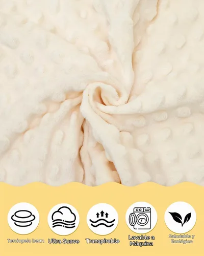 Vista 5 de ALVA BABY - Funda de almohada para niños pequeños de 13 x 18 pulgadas o 12 Bean Velvet-beige