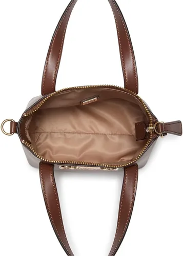 Vista 4 de GUESS Factory Avelina - Mini bolso de cuero sintético para mujer