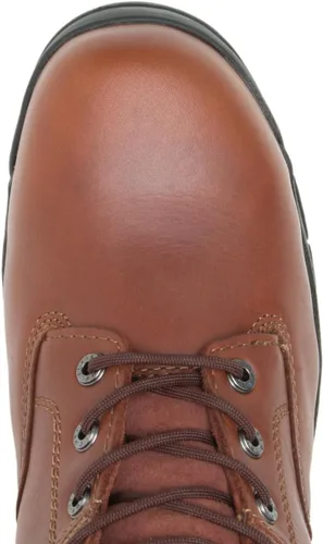 Vista 5 de Wolverine Botas de trabajo Harrison con cordones de 6 pulgadas para hombre