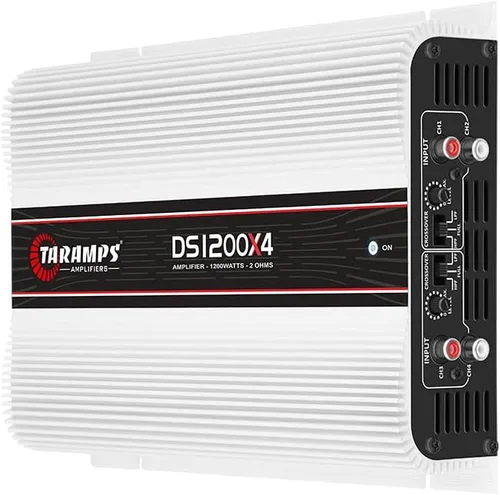 Vista 3 de Taramps DS 1200x4 2 Ohms 4 Canales 1200 Vatios Amplificador