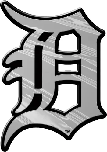 Vista 5 de Emblema de automóvil cromado MLB