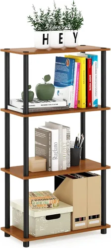Vista 57 de Furinno Turn-N-Tube Organizador de encimera de cocina, estante organizador de encimera de esquina de 2 niveles, estante esquinero, para cocina