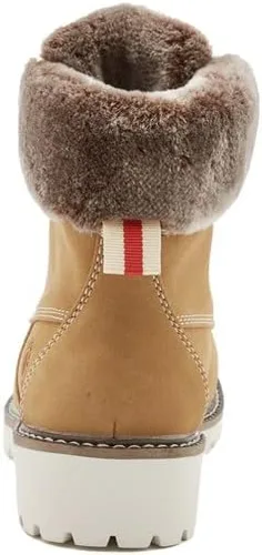 Vista 3 de COTTIMO Botas de invierno antideslizante con forro de piel para mujer