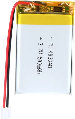 Vista 19 de Batería de 3.7V 200mAh 502025 Li-ion Li-Po recargable de iones de litio con conector de paso de 2P PH 0.079 in