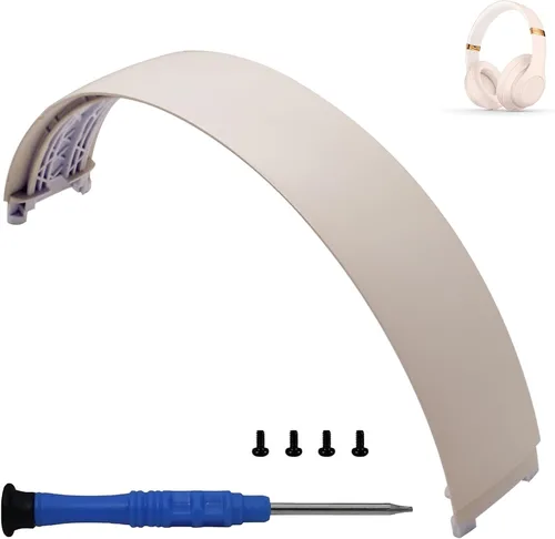 Vista 8 de Studio 3 - Diadema de repuesto para diadema de repuesto para la cabeza, accesorios de reparación compatible con Studio 3.0 A1914 Wireless Studio 2.0