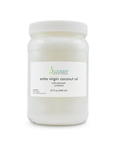 Vista 3 de ACEITE DE COCO VIRGEN EXTRA Sin refinar Prensado en Frío Belleza Natural/Cocina