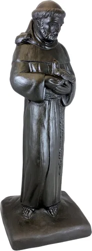 Vista 7 de Emsco Group 92246 Estatua de niño soñando despierto – Aspecto natural – Hecha de resina – Ligera – 40 cm de altura para jardín, BRONCE