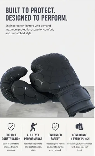 Vista 7 de Boxing Gloves 6oz Boxing Gloves for Kickboxing Muay Thai MMA Bag Gloves for Punching Bag