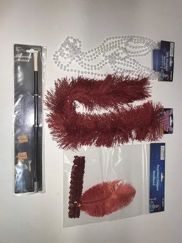 Vista 2 de Diadema de lentejuelas con accesorios de 20