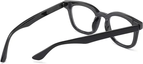 Vista 2 de HUIHUIKK Gafas de miopía retro para uso diario para hombres y mujeres Gafas de distancia