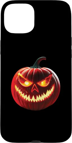 Vista 9 de Halloween Costume Scary Spooky Jack O Lantern Face Pumpkin Case for iPhone 17