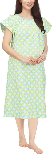 Vista 11 de NY Threads Bata de Hospital para Mujer Suave y Elegante Bata para Paciente