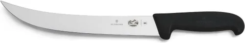 Vista 2 de Victorinox Fibrox Cuchillo Curvo para Deshuesar de 8 Pulgadas, Negro