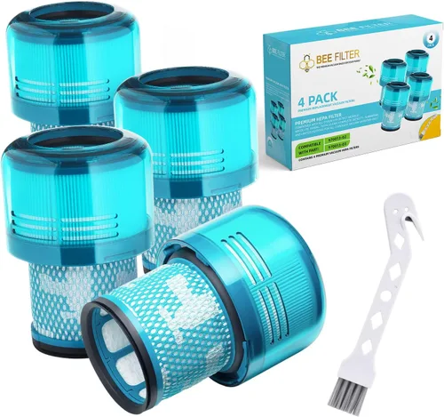 Vista 15 de Filtro Dyson V15, paquete de 1 unidad Filtro de repuesto True HEPA premium compatible con Dyson V15 Detect, V15 Detect Absolute, V15 Submarine