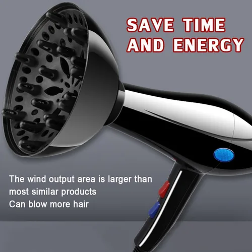 Vista 2 de Difusor universal para secador de pelo, secado rápido, adaptable para secadores de pelo, difusor de cabello universal para el cuidado del cabello