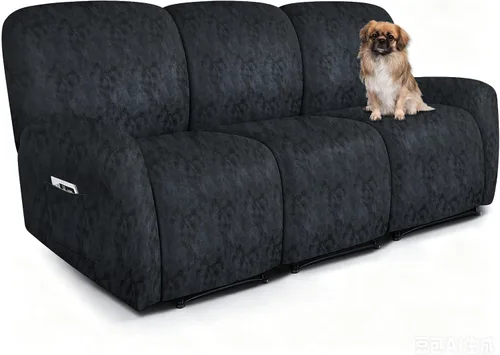 Vista 53 de ANARACHON Fundas para Sillas Reclinables Tipo Cuero, 4 Piezas Funda para Sillón Reclinable Lazy Boy, Protector de Muebles - Funda Suave Lavable