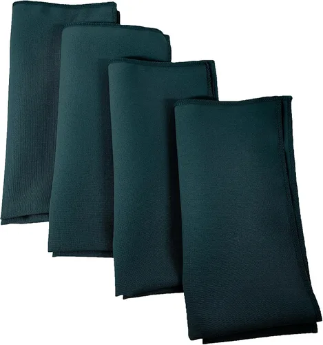 Vista 100 de LA Linen Paquete de 10 servilletas de popelina de poli, servilletas de tela suave, servilletas lavables y reutilizables, servilletas de mesa