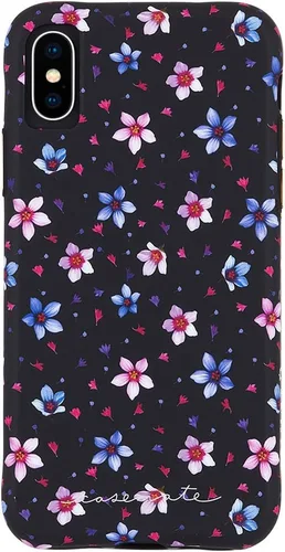 Vista 9 de Case-Mate - Funda para iPhone XS Max - PAPELES DE PANTALLA - iPhone 6.5 - Punto Metálico Negro