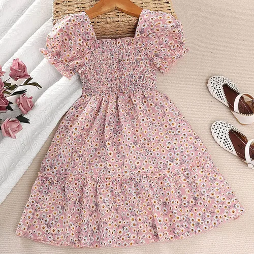Vista 4 de Vestido de verano para niña pequeña, vestido de regreso a la escuela, ropa de otoño para niñas, ropa de niña, vestido negro, vestido de jardín