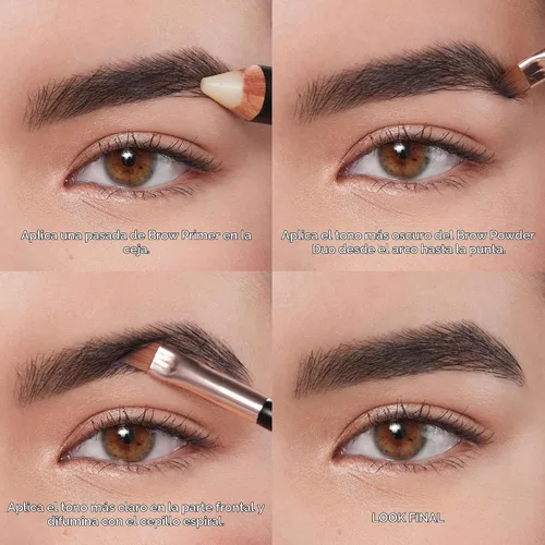 Vista 7 de Anastasia Beverly Hills - Dúo de polvo para cejas Marrón cenizo