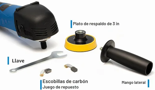 Vista 5 de Glass Polish Máquina pulidora rotatoria VSP860, pulidor rotatorio de velocidad variable