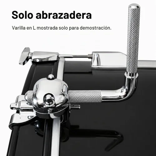 Vista 4 de Soporte de montaje de abrazadera de aro de tambor para timbre y pandereta