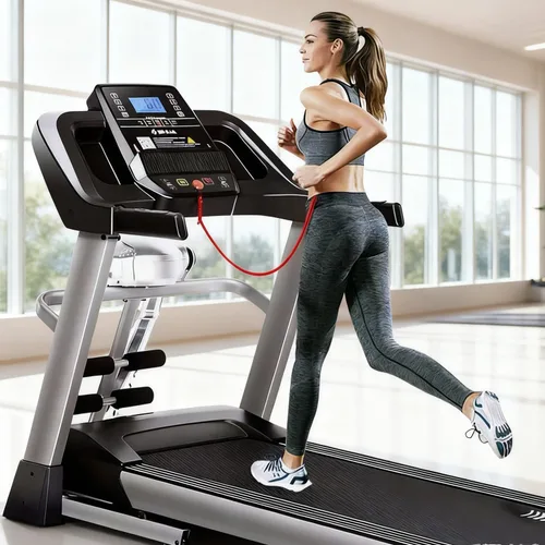 Vista 3 de 2 unids universal cinta de correr imán llave de seguridad interruptor redondo con clip para la mayoría de las máquinas de correr