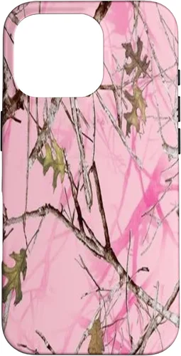 Vista 19 de Funda para iPhone 11 Pro Max con diseño de cazador de patos, color rosa
