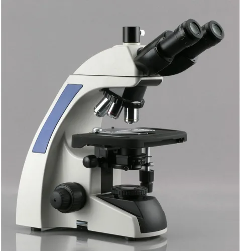 Vista 5 de Microscopio trinocular Koehler LED 40X-2500X con el sistema de imágenes de la pantalla táctil
