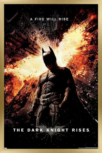 Vista 10 de DC Comics Movie The Dark Knight Rises - Póster de pared de una hoja, 34 pulgadas de largo x 22.4 pulgadas de ancho, versión premium sin marco
