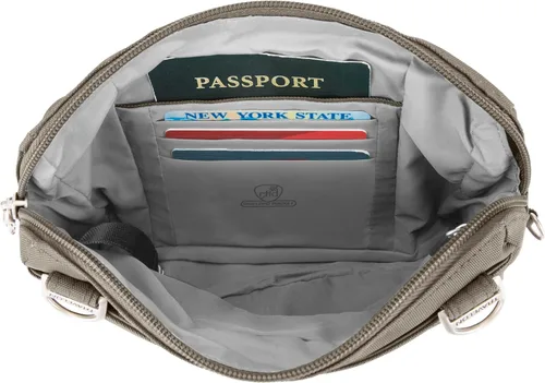 Vista 6 de Travelon Anti-Theft Classic Convertible Crossbody & Waist Pack