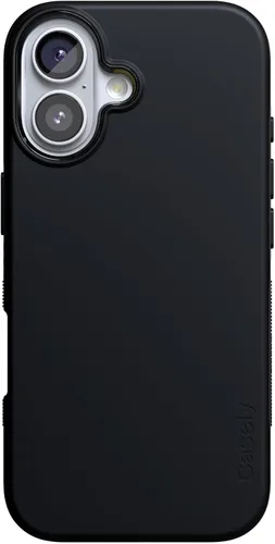 Vista 107 de Casely Funda para iPhone 17 Ónix de medianoche Negro brillante Compatible con MagSafe Diseño protector audaz Ónix de medianoche Black