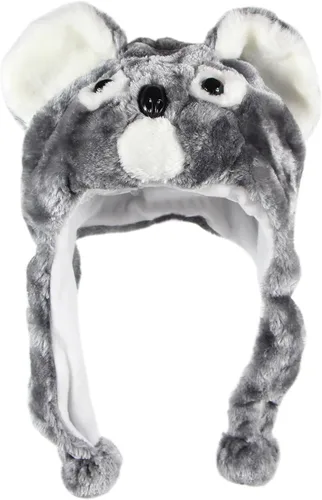 Vista 6 de Gorras de animales de tejido suave Talla única - 100 % poliéster con forro polar