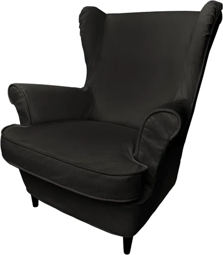 Vista 16 de Funda de sillón para silla IKEA Strandmon Wing, funda de sofá, 559-1