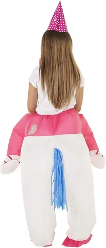 Vista 3 de Morph Kids Unicorn Costume Girls Boys Inflatable Unicorn Costume Kids Halloween Costumes