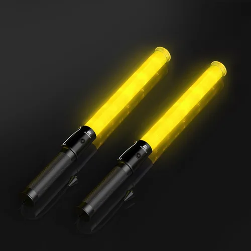 Vista 13 de RoadHero Varita de tráfico de 16 pulgadas, paquete de 2 luces de control de tráfico aéreo con 3 modos intermitentes, varitas de señal de seguridad