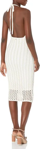 Vista 2 de GUESS Vestido sin mangas Simona Crochet Tie Back para mujer