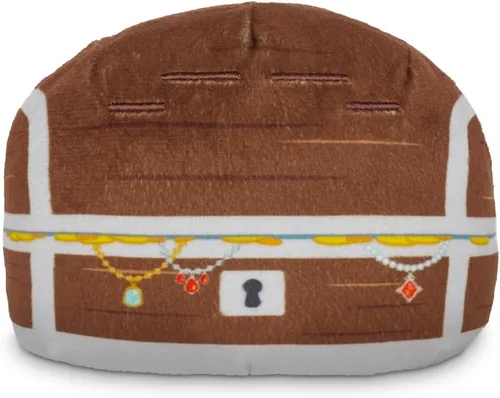 Vista 2 de Peluche reversible de cofre y mímica de TeeTurtle Dungeons and Dragons - Lindo animal de peluche kawaii para juego de mesa Mímica y pecho