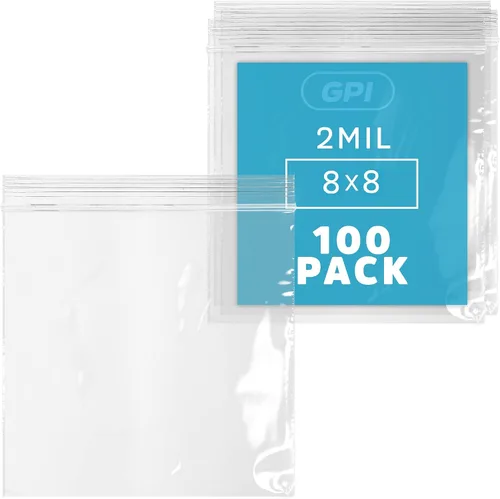 Vista 19 de GPI - Bolsas con cremallera de 7 x 10 pulgadas, bolsas de plástico transparente con cierre con cierre superior resellable para sándwiches