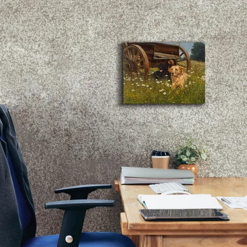 Vista 5 de Epic Graffiti 'Rest Awhile' de Bill Makinson, arte de pared en lienzo, 16 x 12 pulgadas