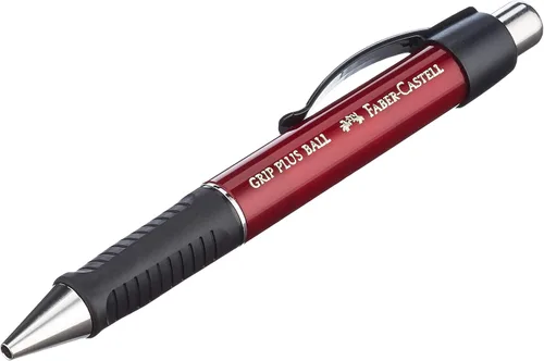 Vista 3 de Faber-Castell Grip Plus Bolígrafo Metálico Negro