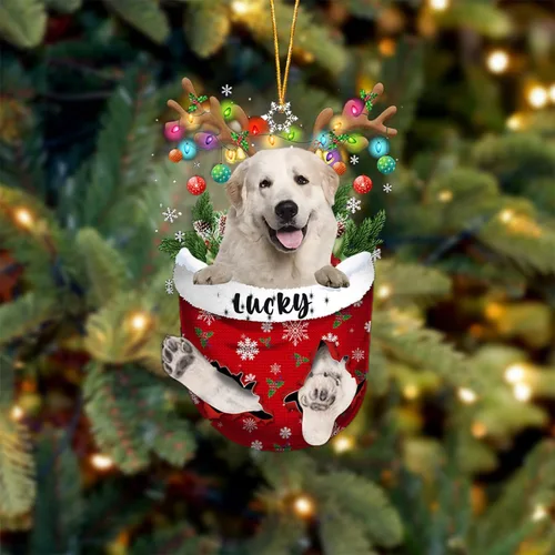 Vista 20 de Adorno de Navidad personalizado para perro Airedale Terrier en bolsillo de nieve, adorno para árbol de Navidad, idea de regalo para amantes