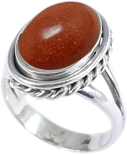 Vista 22 de Anillo fino de plata esterlina 925 para mujer, hecho a mano, joyería de piedras preciosas, anillo de moda (1379)