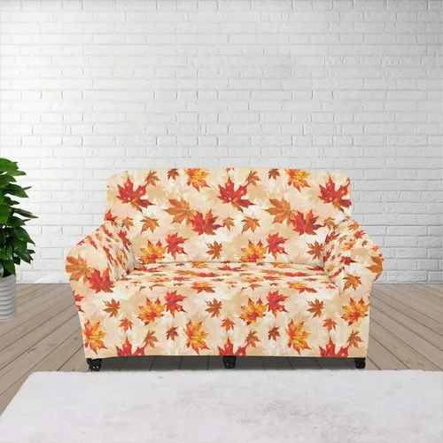 Vista 149 de Horeset Fundas elásticas para sofá con diseño de flores otoñales, lavables para sofá de 2 cojines, funda protectora para mascotas y perros
