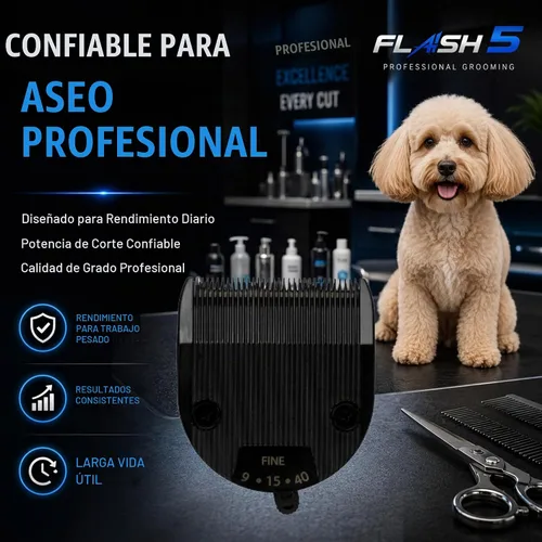 Vista 3 de Kenchii Flash 5 Clipper Blade KEFB5-SLD, edición limitada