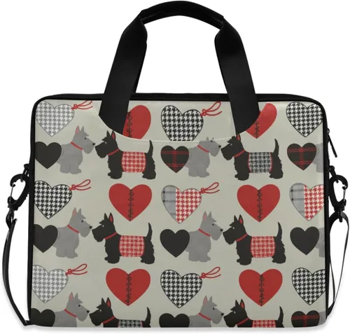 Vista 11 de MNSRUU Bolsa para portátil de 15,6 pulgadas Duck Rubber Laptop Maletín Bolsa