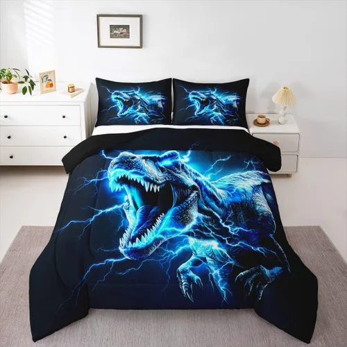 Vista 41 de Feelyou Juego de ropa de cama con lazos bonitos y cerezos, tamaño individual, para niños, juego de edredón con lazos de acuarela para niños, niñas