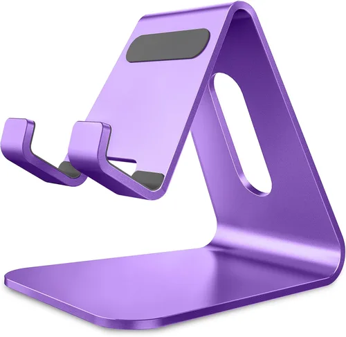 Vista 13 de CreaDream Soporte para Teléfono Celular, Base, Soporte, Soporte de Escritorio de Aluminio Compatible con Switch, Todos los Teléfonos Inteligentes