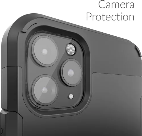 Vista 3 de Crave Funda para iPhone 11 Pro Max, funda de protección resistente resistente para Apple iPhone 11Pro Max (6.5 pulgadas), color negro